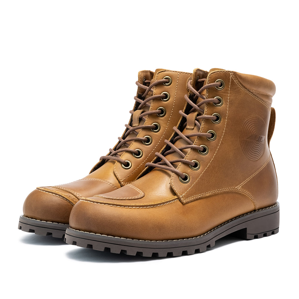 AUGI Urban Commuter Motorcycle Boots for Men & Women - Retro