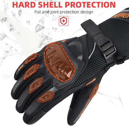 mjmoto Women's Motorcycle Gloves - Touch Screen Feature