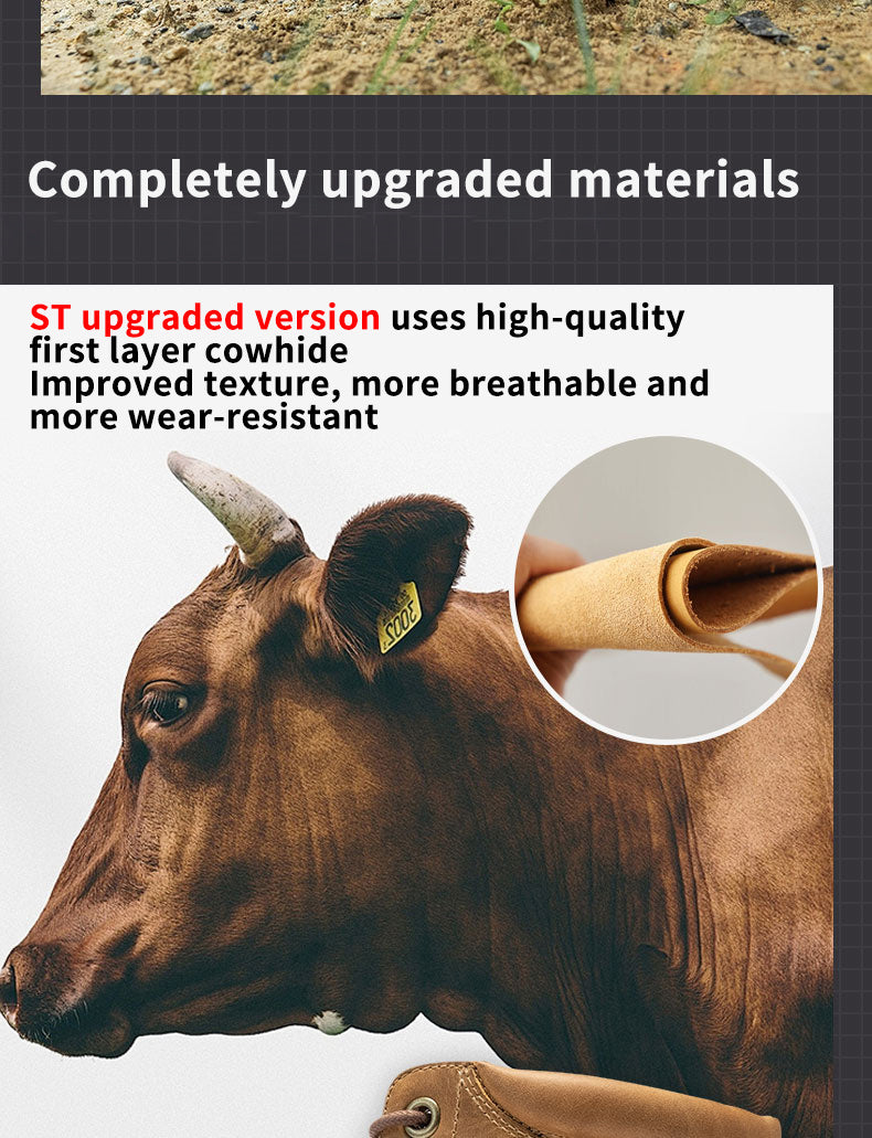 AUGI Urban Commuter Motorcycle Boots for Men & Women - Retro Classic Anti-Scratch Casual Riding Shoes, Stylish & Protective (Size 36-46)