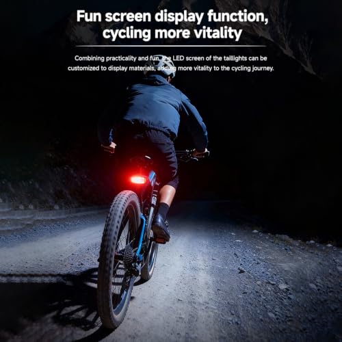 mjmoto Smart LED Tail Light - Custom Text