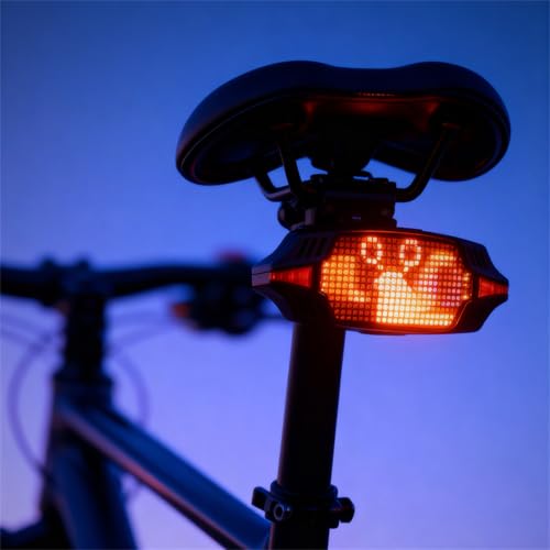 mjmoto Smart LED Tail Light - USB Charging