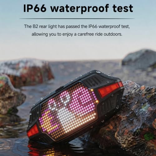 mjmoto Smart LED Tail Light - Waterproof Test