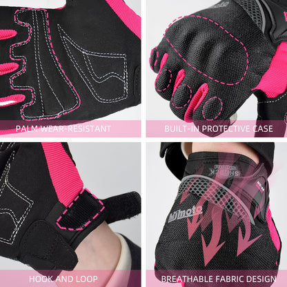 mjmoto Mesh Gloves - Grip Detail