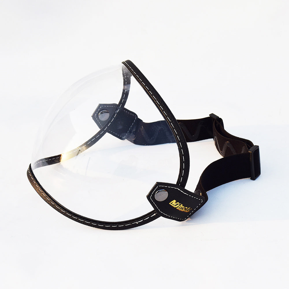 mjmoto Universal 3/4 Helmet Visor Lens - Bubble Motorcycle Windshield - Vintage Open Face Capacete Goggles