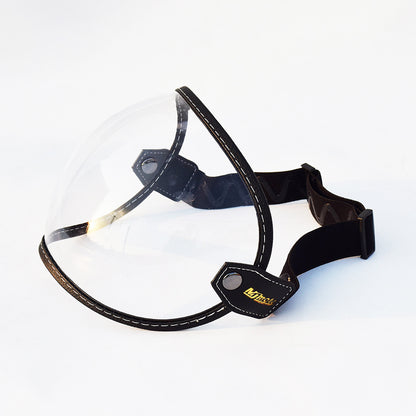 mjmoto Universal 3/4 Helmet Visor Lens - Bubble Motorcycle Windshield - Vintage Open Face Capacete Goggles