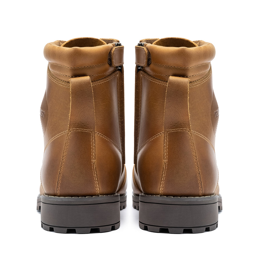 AUGI Urban Commuter Motorcycle Boots for Men & Women - Retro Classic Anti-Scratch Casual Riding Shoes, Stylish & Protective (Size 36-46)